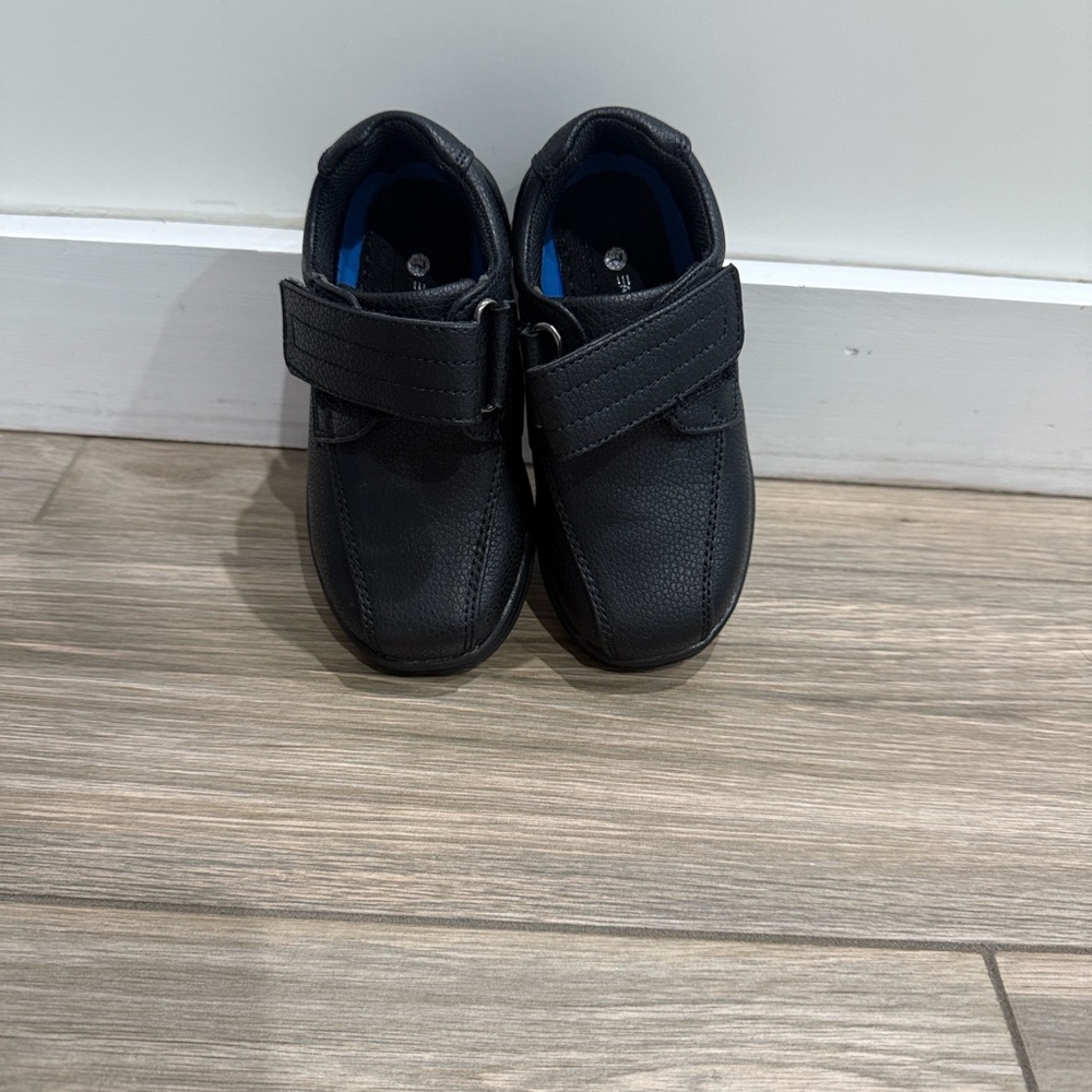 Classic Black Kids Dress Shoes
